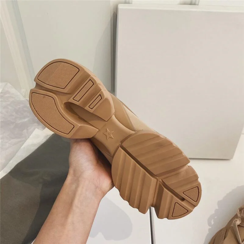 

Mnes ladies casual shoes neoprene grosgrain ribbon D-shaped sneakers comfortable ladies wrap-around rubber sole casual walking f