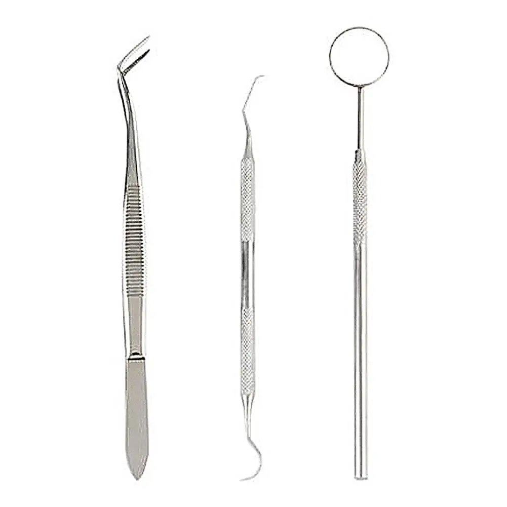 3 предмета в комплекте профессиональная ручка стоматологический инструмент