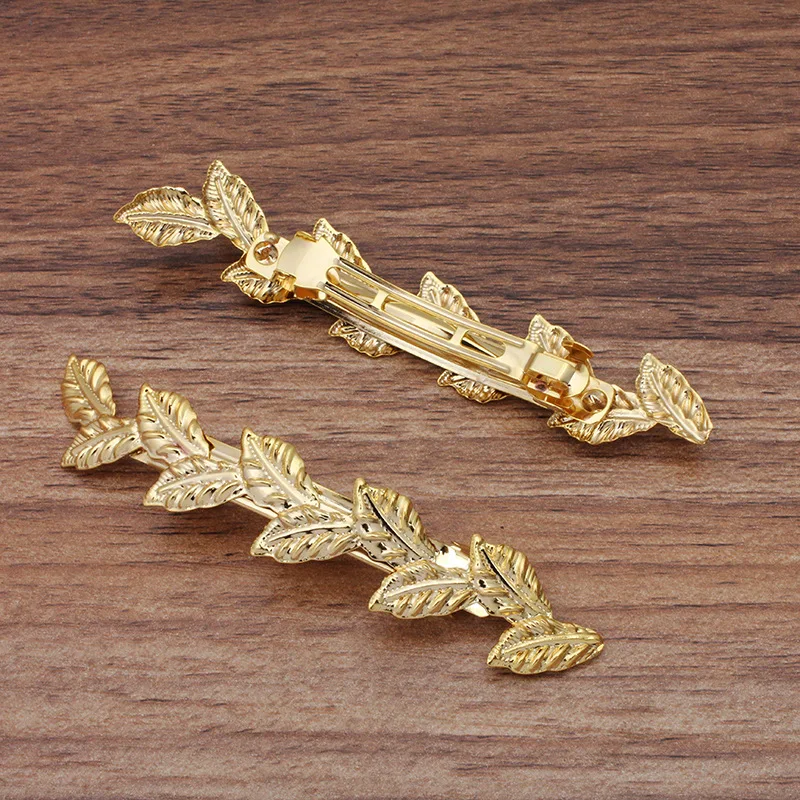 94*16 мм филигранными листьями оливковой ветвью MetalClip заколки для значок Сделай Сам