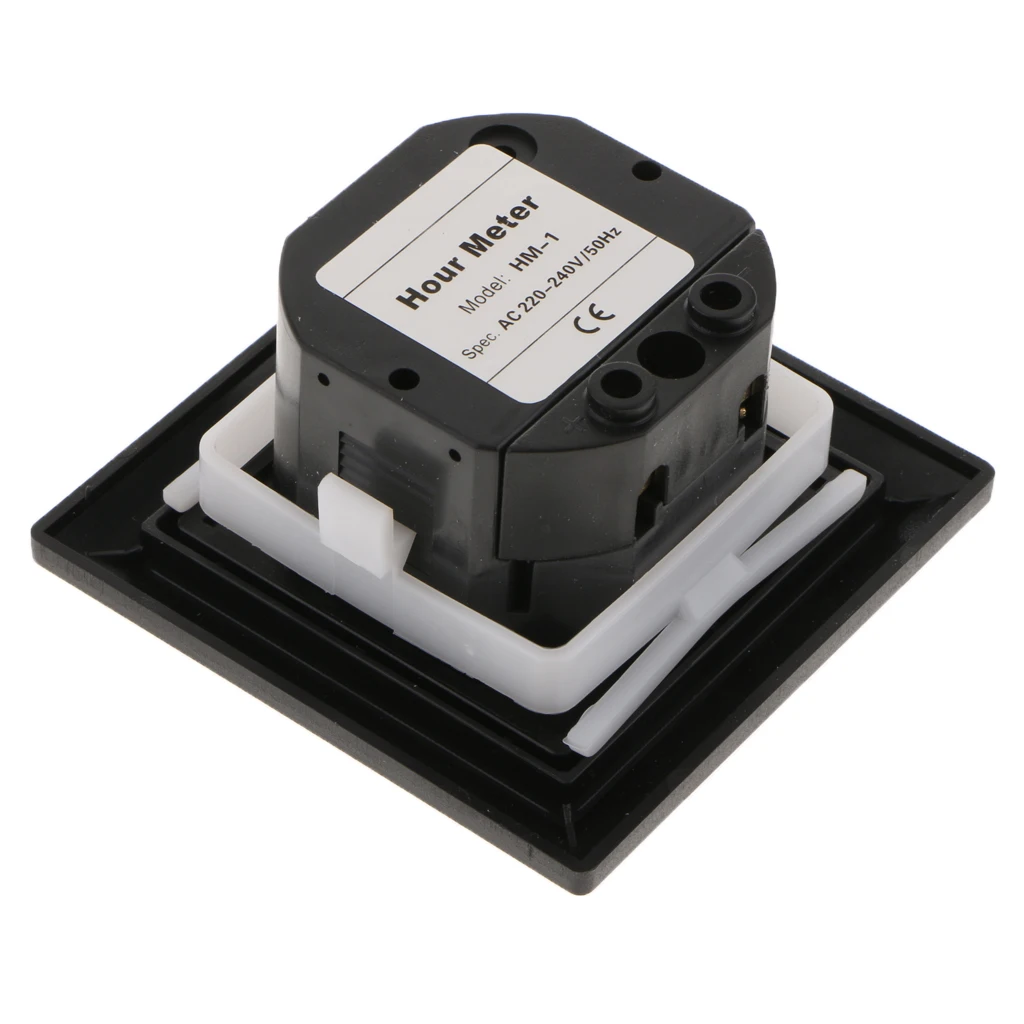 

Цифровой счетчик часов без сброса, счетчик часов с кварцевым запечатыванием, 0,3 Вт, 220-240 В