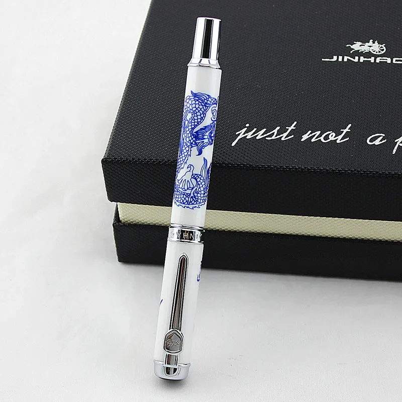 Керамическая металлическая перьевая ручка JINHAO без пенала роскошные школьные и