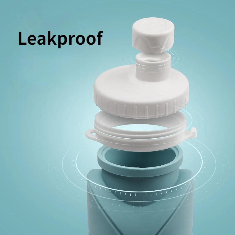 Силиконовая складная чашка мини чайник Спорт на открытом воздухе Портативный