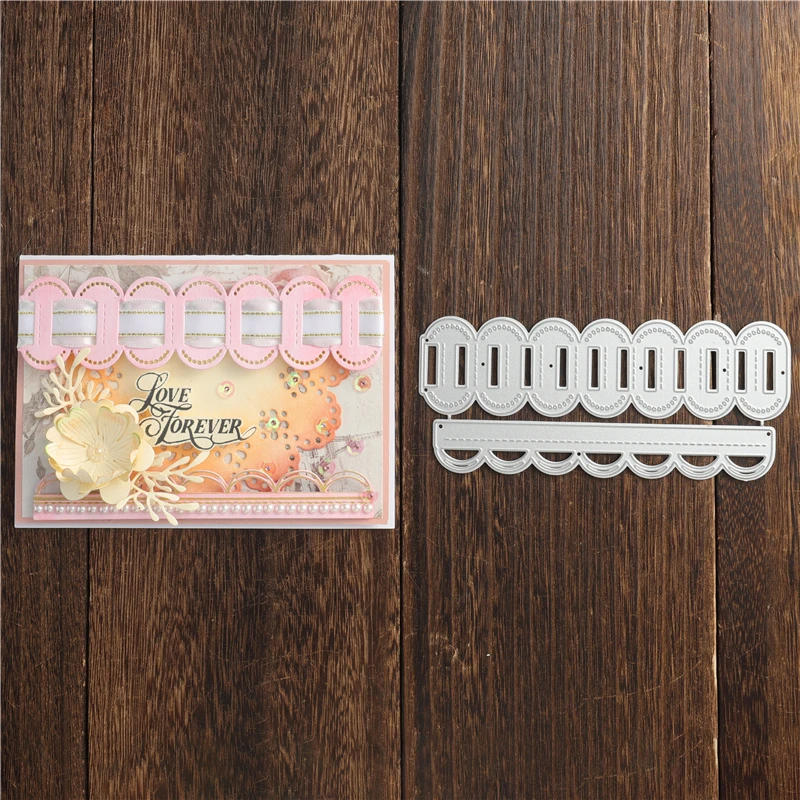 Рамки штампов DiyArts металлические режущие кромки для скрапбукинга фотоальбома