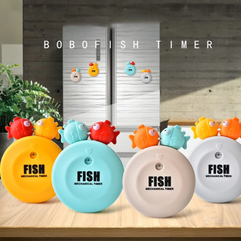 

Two Fish Shape Mechanical Cooking Timer Mechanical Kitchen Cooking Timer Manual Timer Counters Cooking Timer Baking Time