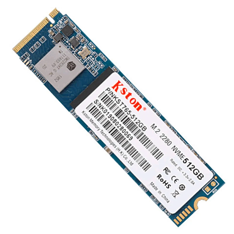 

Kston SSD 1.8 Inch M.2 (2280) NVMe SSD PCIe Protocol Internal Solid State Drive for Desktop Notebook All-in-One