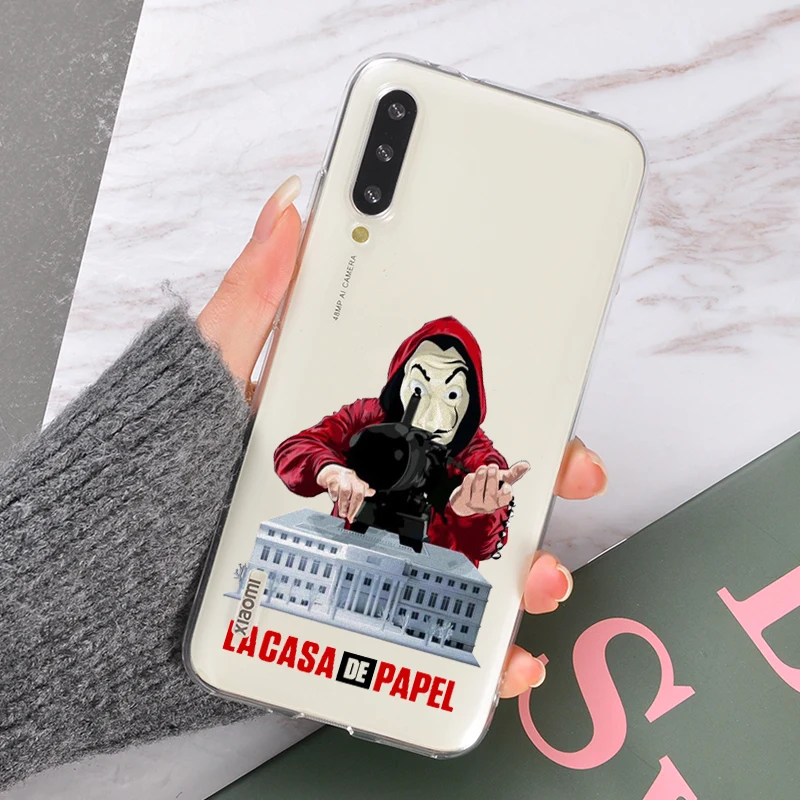 Чехол для телефона La casa de papel redmi note 8 pro 7 7a mi 9t XiaoMi 10 8a xiaomi 9 lite | Мобильные телефоны и