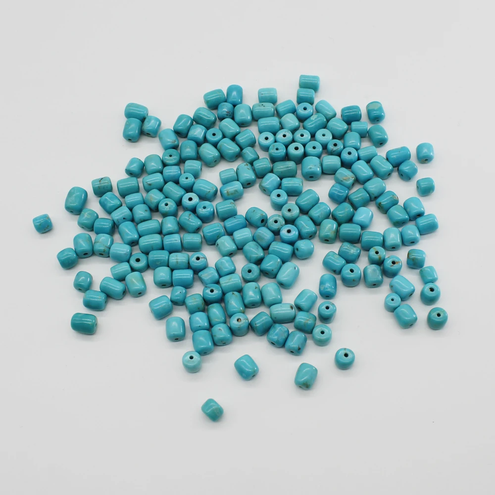 

New Wholesale Real Natural Stone Beads Turquoises Beads for Jewelry Making Bead DIY Bracelet Accessories China