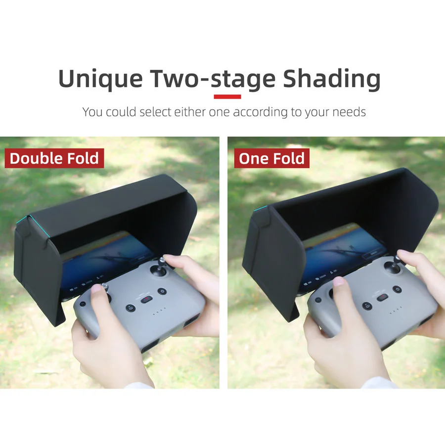 drone dji mavic 3 sunhood remote control sunshade phone monitor sun shade hood for dji mavic 3mavic air 22smini 2 accessories free global shipping