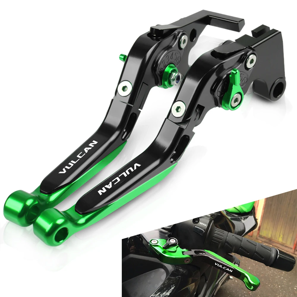 Выдвижной рычаг сцепления тормоза мотоцикла регулируемый руль для KAWASAKI VULCAN/S 650cc