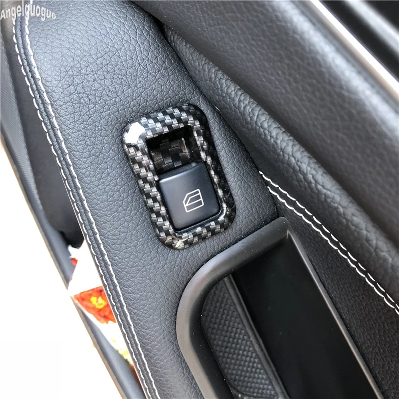 

Window glass lift button cover switch frame trim strip For Mercedes-Benz W204 A B C E GLA CLA GLK GLE class W176 W212 8 W166