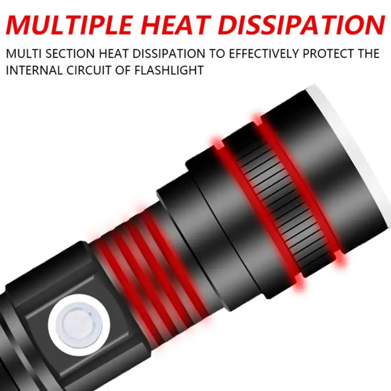 Самый мощный фонарик Xhp50 с usb зумом светодиодный фонарь онарик аккумулятором xhp50
