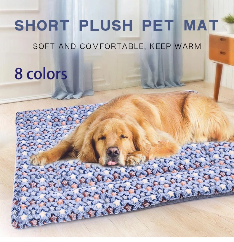 

Dog Cat Mat Pet Blanket With Soft Warm Flannel Dog Cat Bed Sofa Cushion Pet Sleeping Cover For Small Dog Cat Pad Pet Accessories
