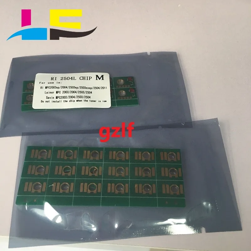 Тонер-чипы для RICOH mpc 841946 841921 841920 841919 2503 2003/2504 | Детали принтеров