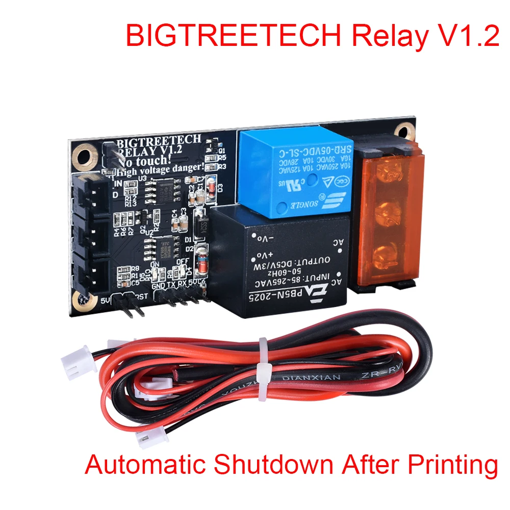 Bigtreetech реле V1.2 модуль автоматического выключения модуль после печати в BIQU Thunder для CR10 принтер Reprap 3d принтер запчасти