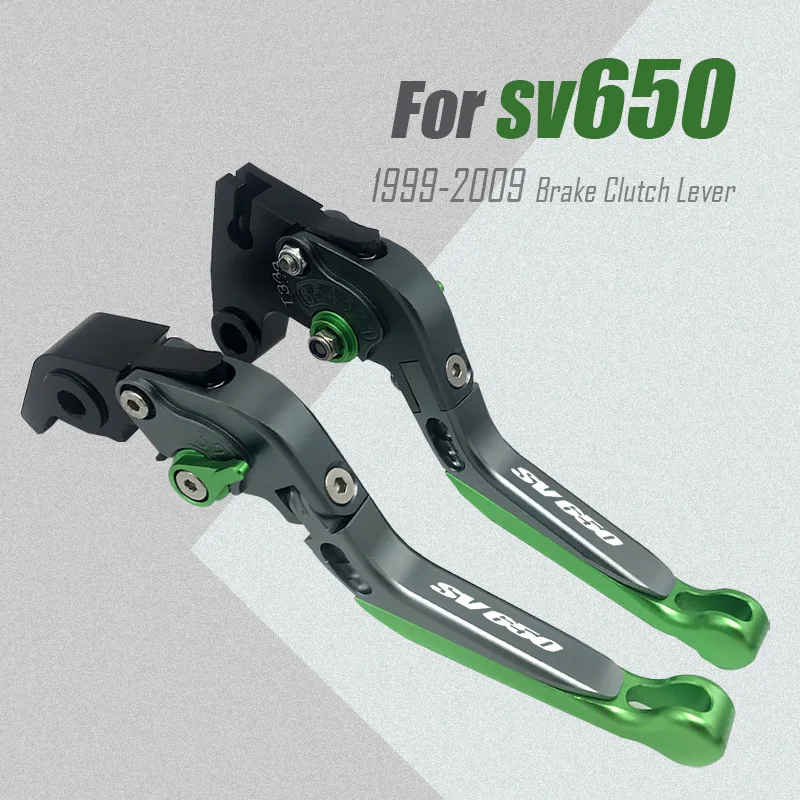 Регулируемые складные выдвижные рычаги тормозной муфты с ЧПУ для Suzuki SV650 1999 2009 2002