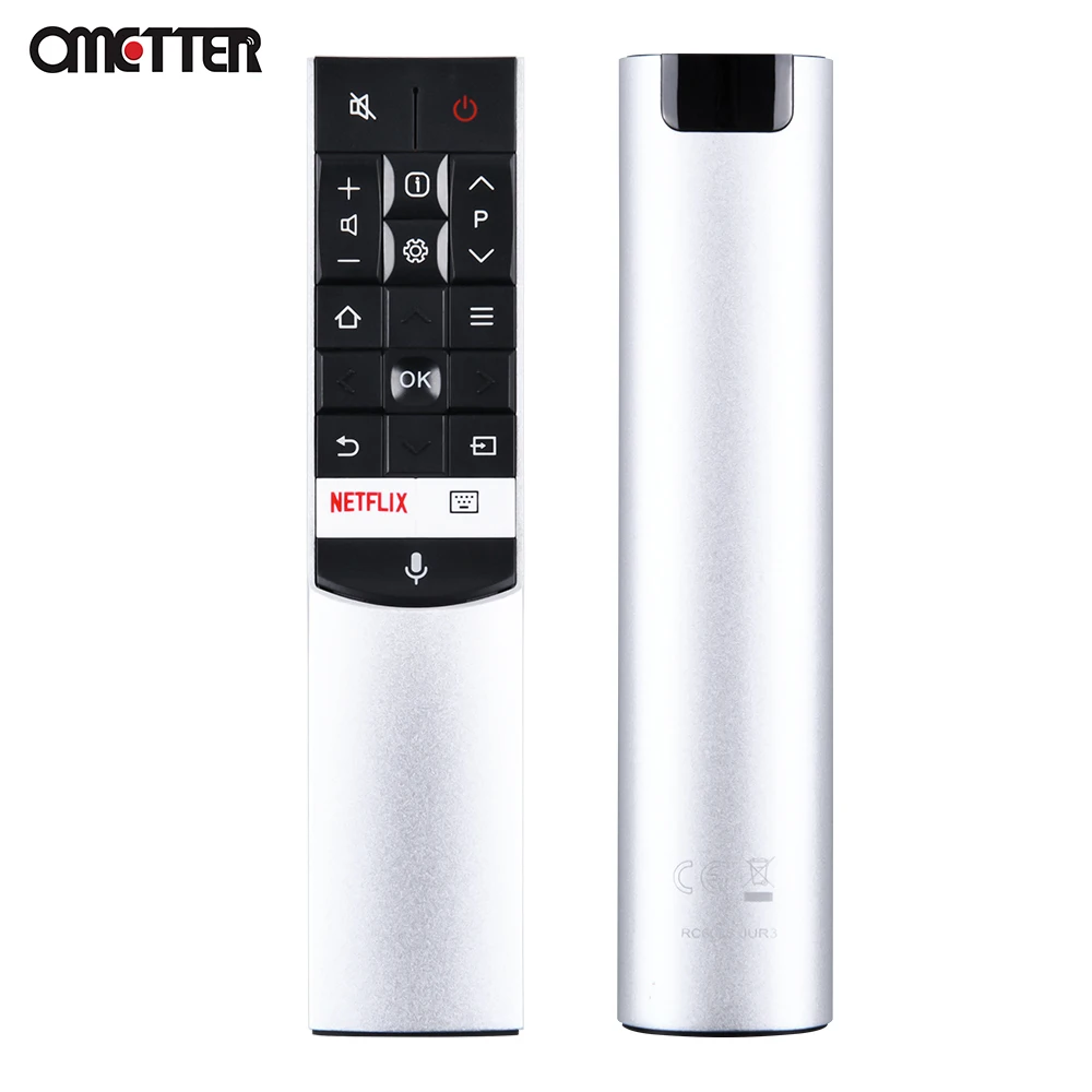

Suitable for TCL P20 / P4 / P6 / C2 / C4 / C5 / C6 / X2 / X4 series LED LCD TV RC602S JUR3 Voice search remote