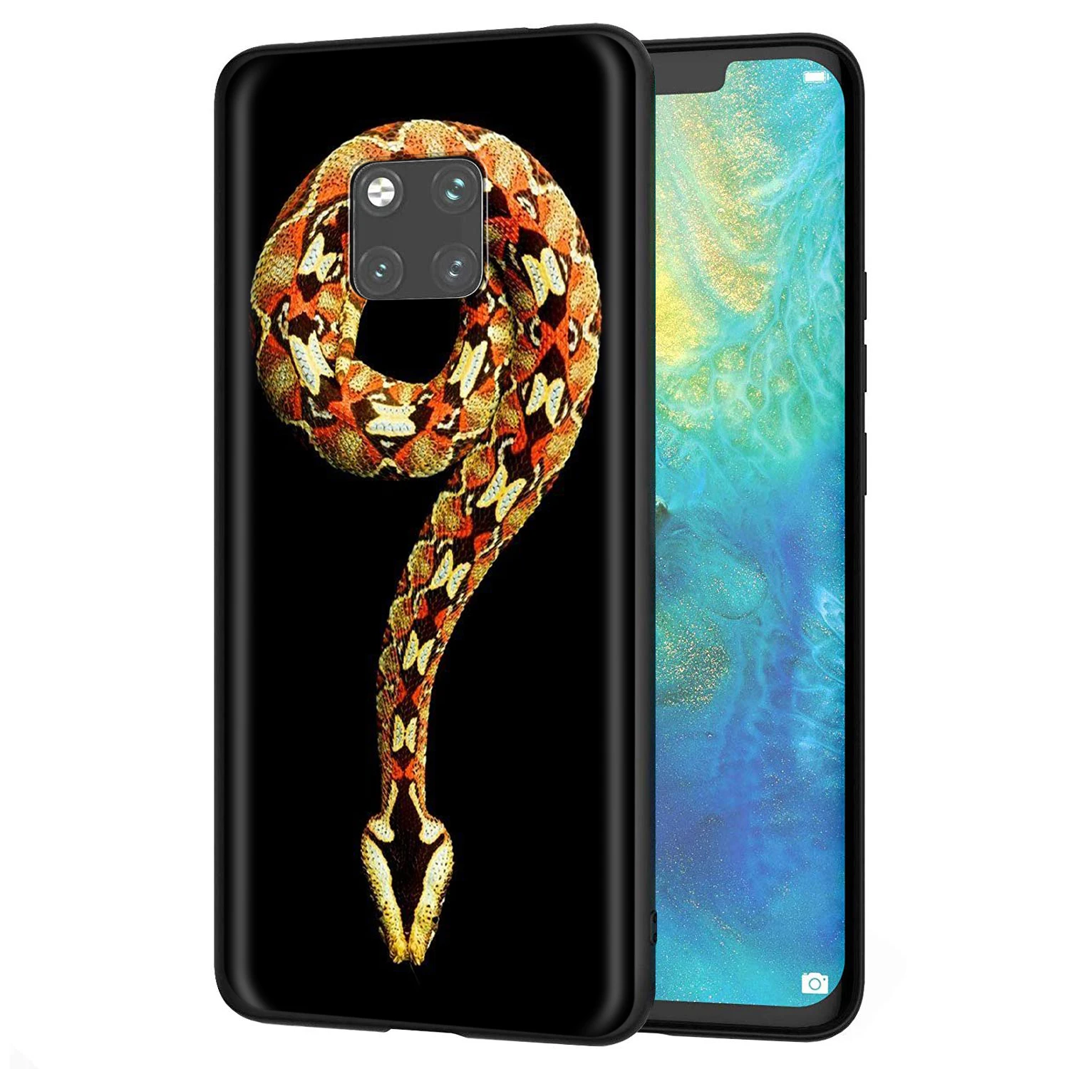 Силиконовый чехол YIMAOC с змеями и цветами для Huawei Honor 6a 7a 7c 7x8 9 10 Lite Pro Y6 2018 2017 Prime |