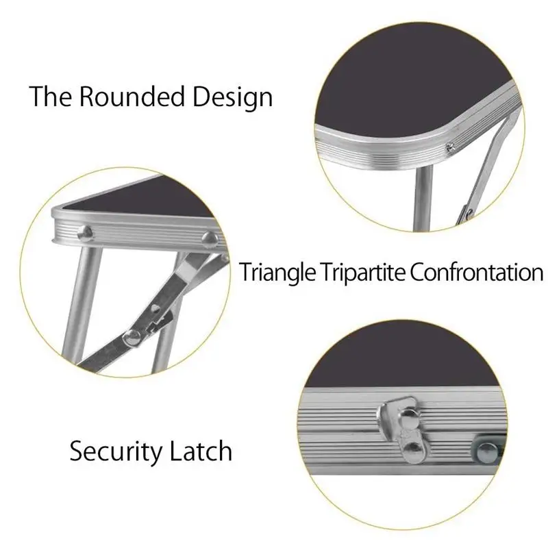 

NEW Outdoor Camping Foldable Table Light Picnic Table Travel Desk Indoor Standing Desk for Adults and Children