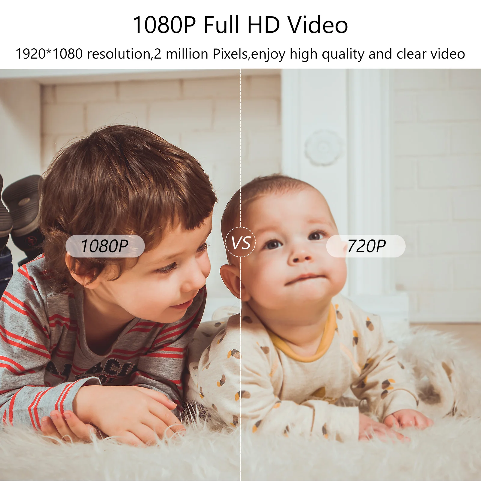 Камера безопасности 2 4G WiFi Беспроводная 1080P домашняя камера наблюдения наружная с