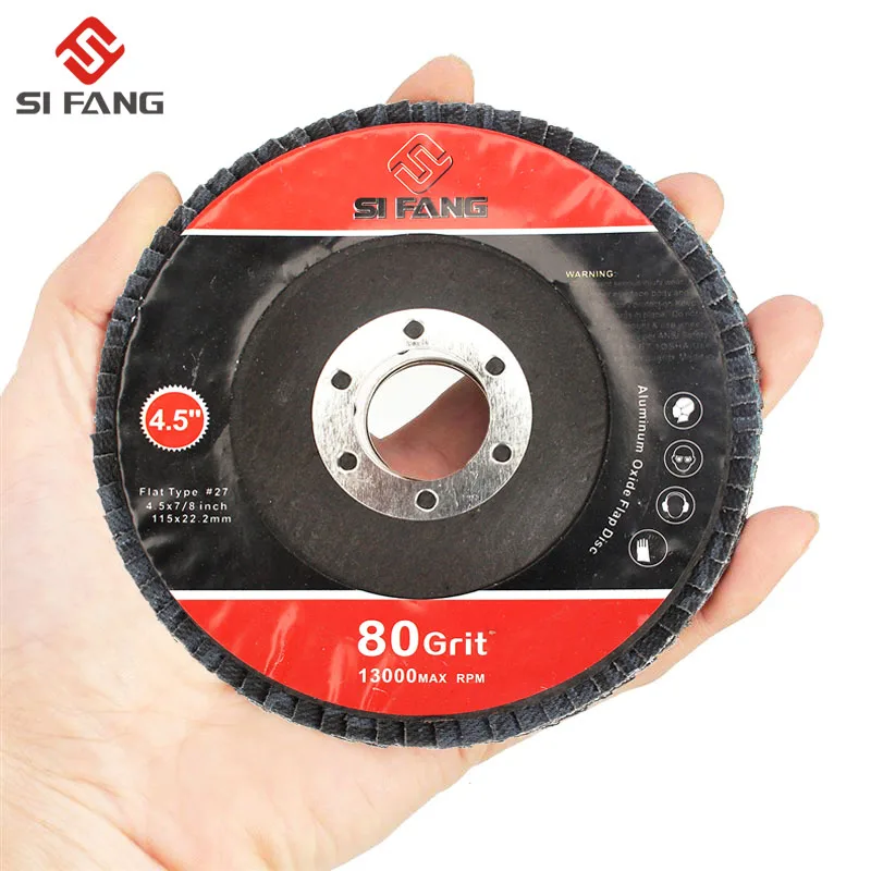 

2Pac 115mm 4.5inch T29 Professional Flap Discs Sanding Discs Grinding Wheels For Angle Grinder 40-320 Grit