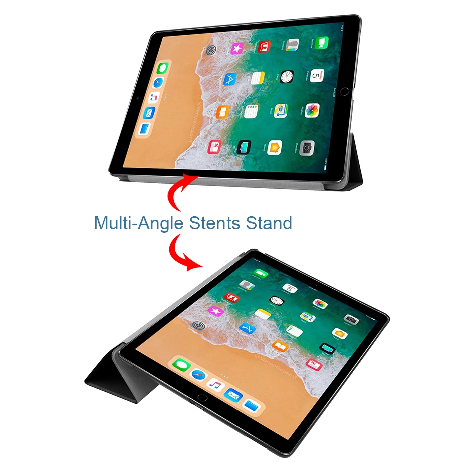 MTT смарт-чехол для iPad Pro 12,9 дюйма A1584 A1652 A1670 A1671 из искусственной кожи флип-Стенд чехол для планшета Авто Режим сна/Пробуждение