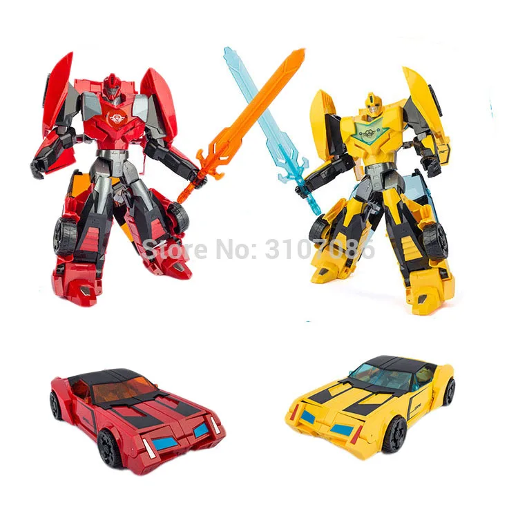 YX трансформер пчела желтая красная WS Рид воин серия большая экшн фигурка Робот