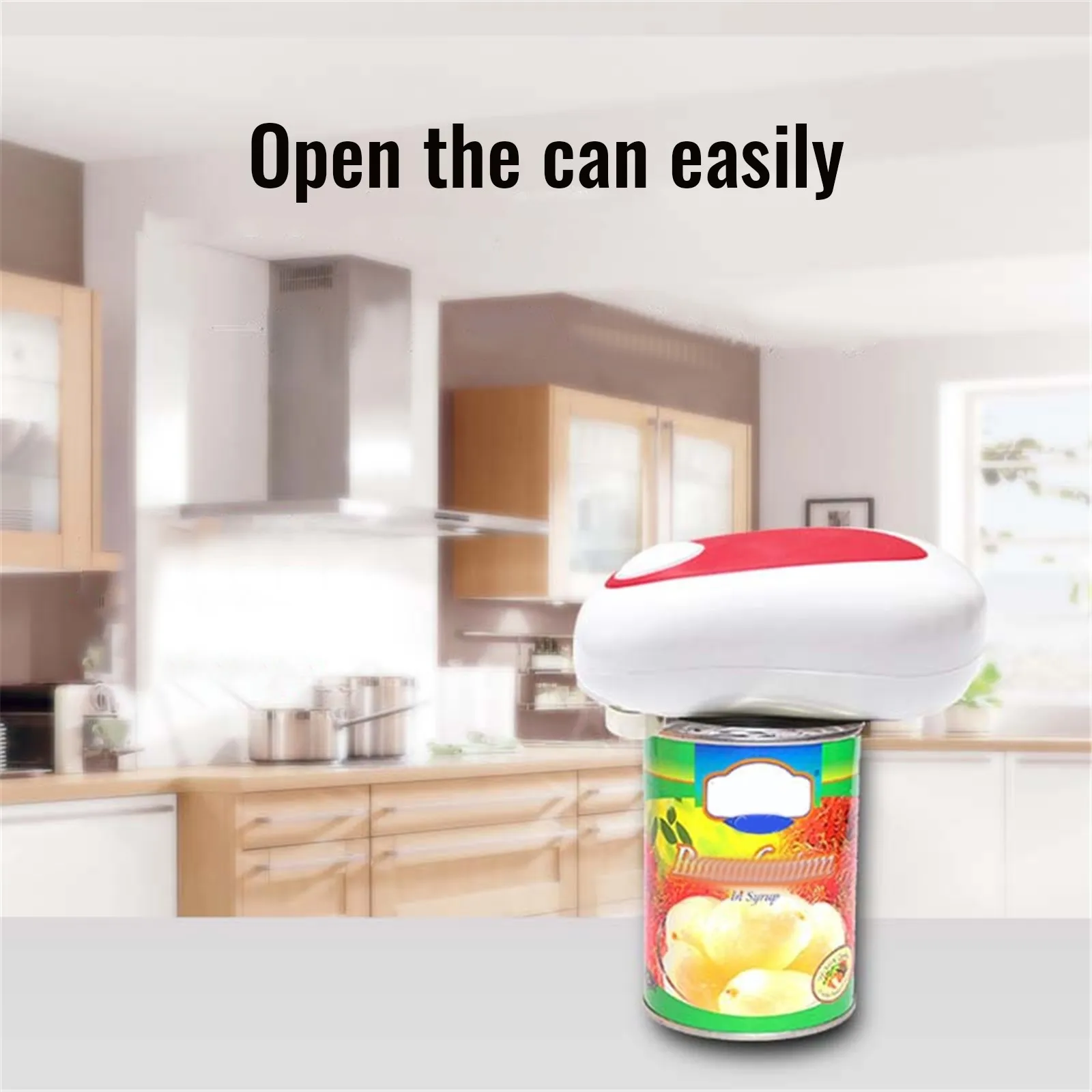 

Innovative Design 3Color Electric Tin Opener One Touch Jar Opener Practical Can Bottle Opener Automatic Kitchen Gadgets Tools