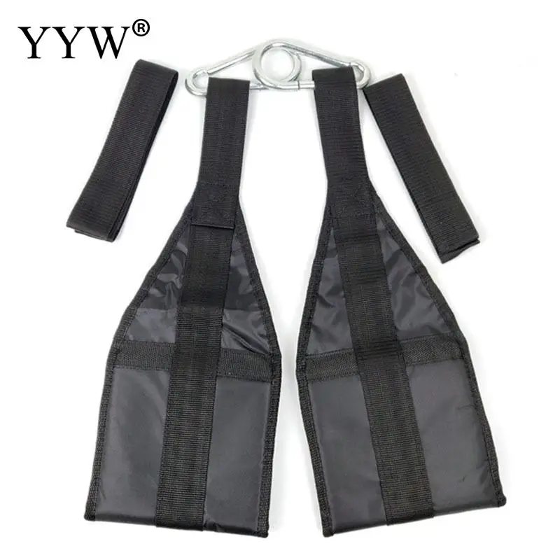 Ремень подвесной для тренировок мышц тяжелый пояс брюшного пресса подтягивающий