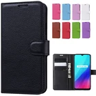 Чехол для Oppo Realme C3, чехол с откидной крышкой, кожаный чехол-кошелек для Oppo Realme C3, задняя крышка, чехол для Realme C3, чехол, оболочка, сумка