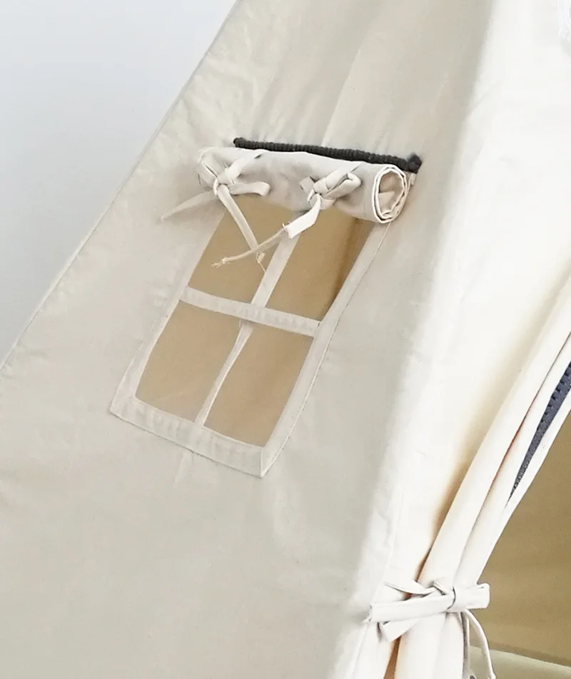 [TOP] Детская Игровая палатка из мягкого хлопка белый Игровой Домик принцессы