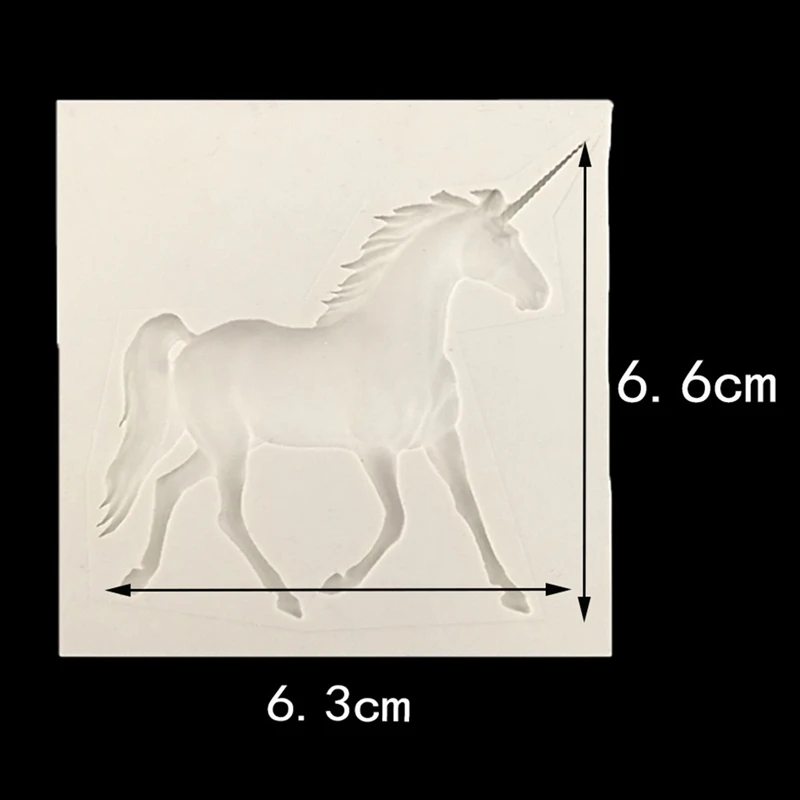 

Horse Unicorn Silicone Mould Fondant Mold Cake Decorating Tools Chocolate Gumpaste Molds Clay/Rubber