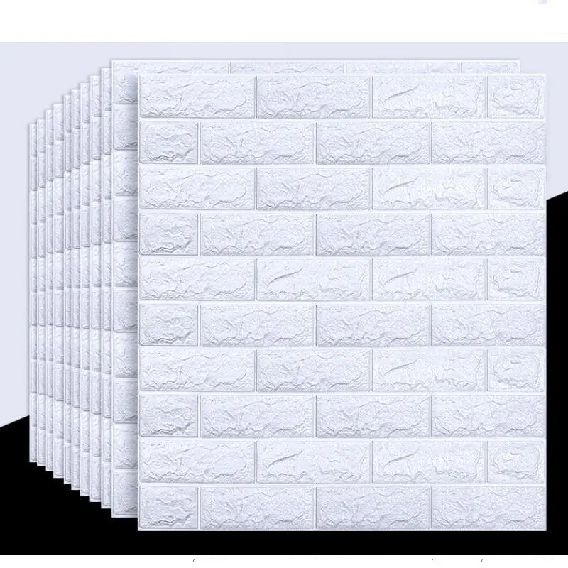 Стены стикеры на обои 3D узором &quotкирпичик&quot ТВ фон Гостиная Спальня настенный