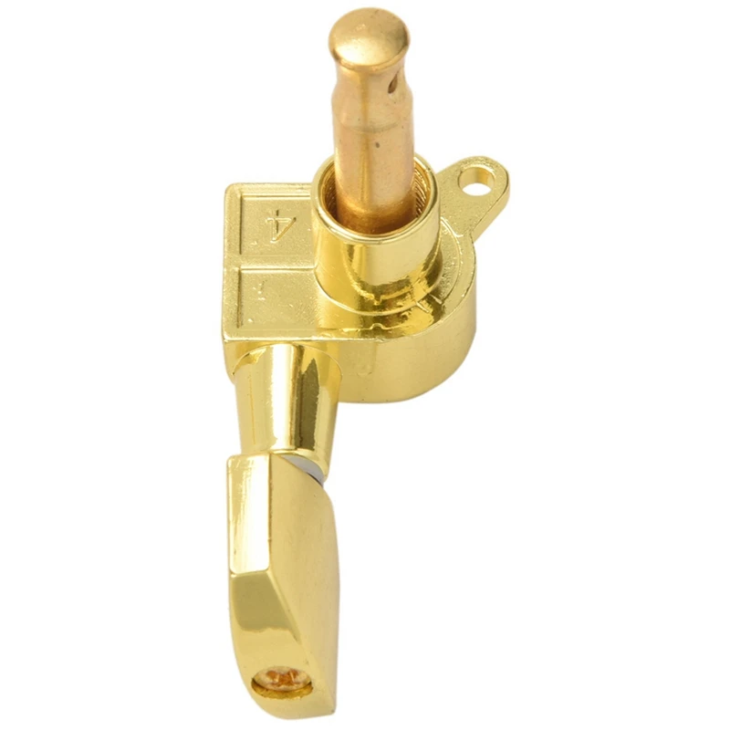 

1 Set Gold Sealed Guitar String Tuning Pegs Tuners Machine Heads & 1 Set Guitar Brass Bridge Pins Saddle Nut