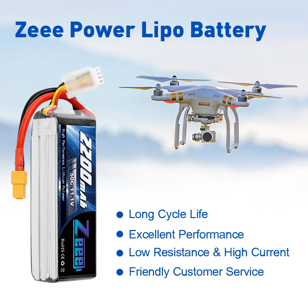 2 блока zeee 2200 мач 3s 111 в 50c lipo батарея с ра