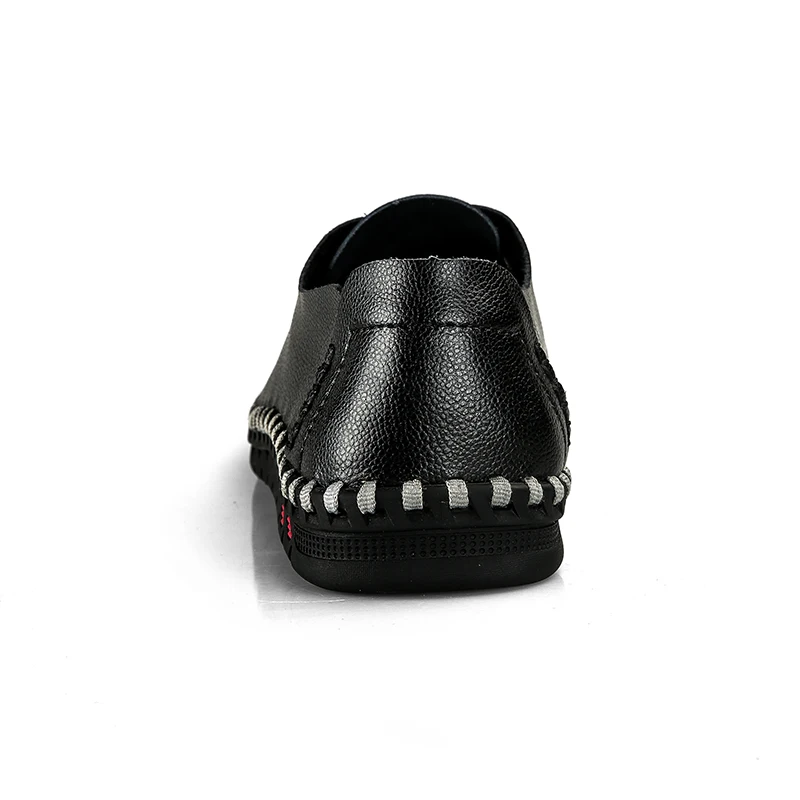 2019 г. Новая удобная повседневная обувь мужские лоферы качественная кожаная