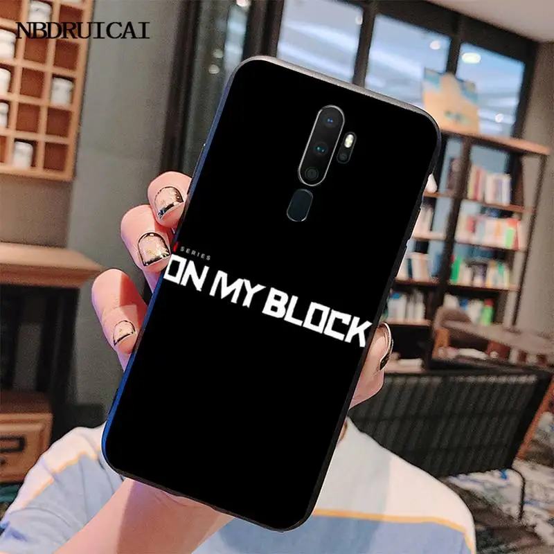 Милый чехол для телефона CUTEWANAN On My Block Bling Oppo A5 A9 2020 Reno Z Realme5Pro R11 | Мобильные телефоны