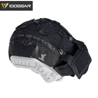 idogear helmet cover for tactical maritime helmet with nvg battery pouch hunting airsoft accessories 3812