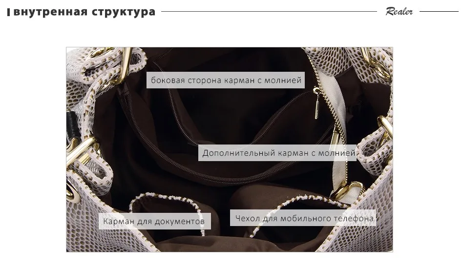 Realer женские сумки из натуральной кожи с кисточками женские сумки через плечо для женщин высокое качество сумки-мессенджеры