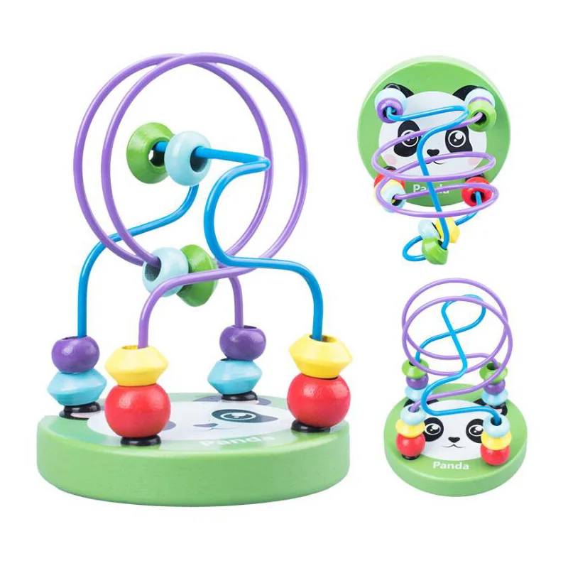 Детские красочные деревянные игрушки Монтессори Обучающие Игрушки для раннего