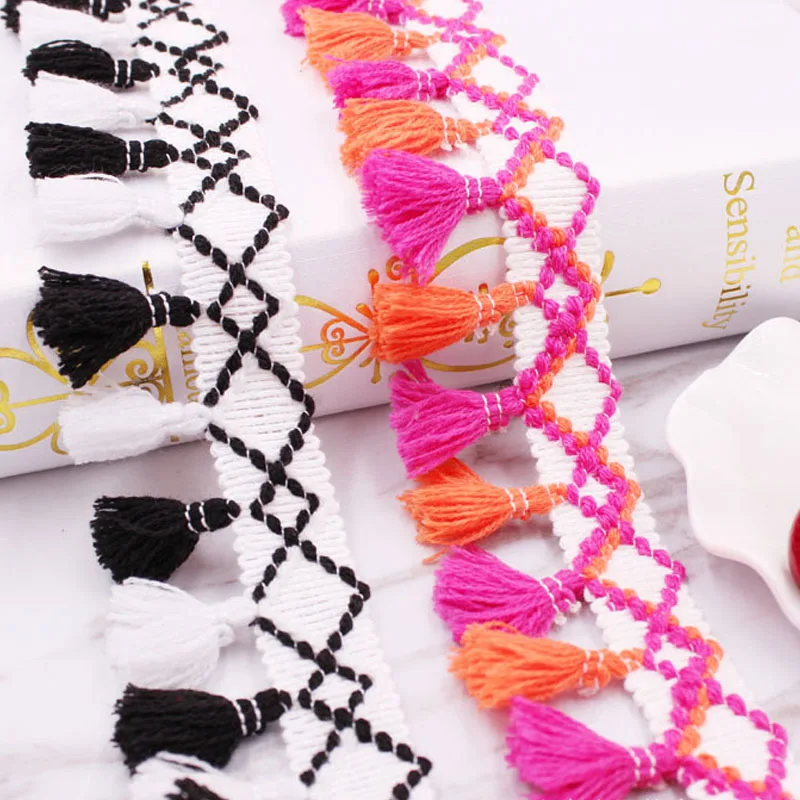 Кружевная лента шитье помпоном отделка кисточками помпоны 4 5 см ширина шара