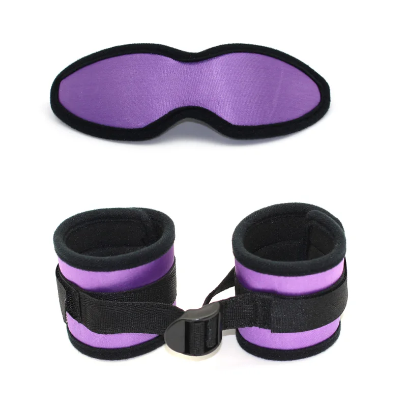 Бондаж SM bdsm искусственные плюшевые наручники манжеты до щиколотки секс-игрушки