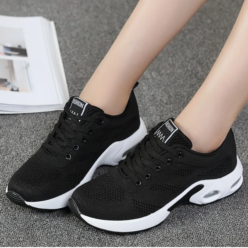 спортивная обувь для женщин Дышащие износостойкие фитнес кроссовки на открытом