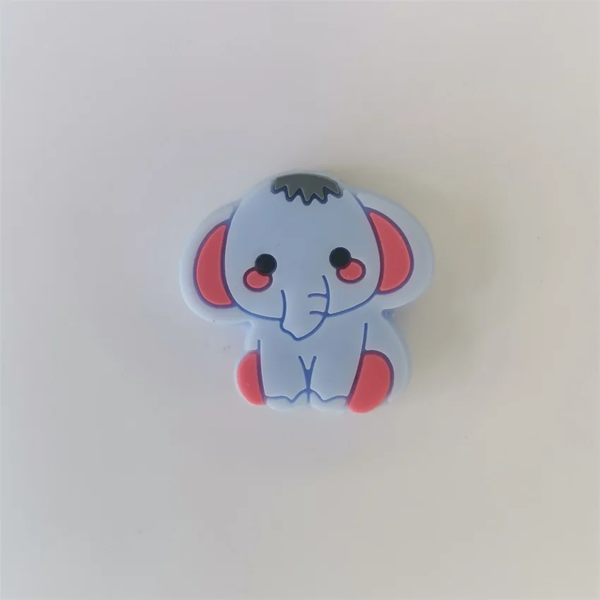 10 шт Мини милый хомяк принтом в виде слона для маленьких Прорезыватель зубов