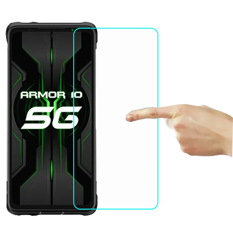 Для Ulefone Armor 10 5G закаленное стекло 9H Высококачественная защита для экрана чехол