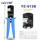 YEFYM обжимные плоскогубцы для XH2.54 PH2.0 SM2.5 2510 SMH200 штыри с узким шагом 0,03-0.52mm2 мини инструменты 720 шт. XH2.54 коробка
