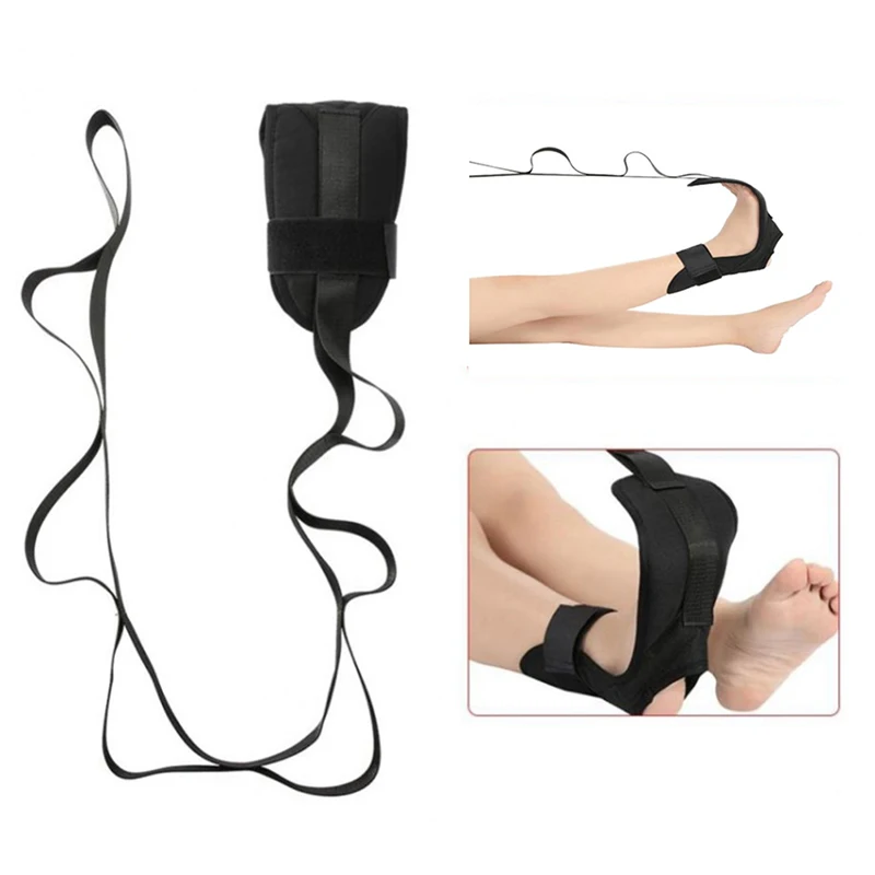 

Пояс для йоги, пояс для растяжки, реабилитация, тренировка ног, коррекция лодыжки