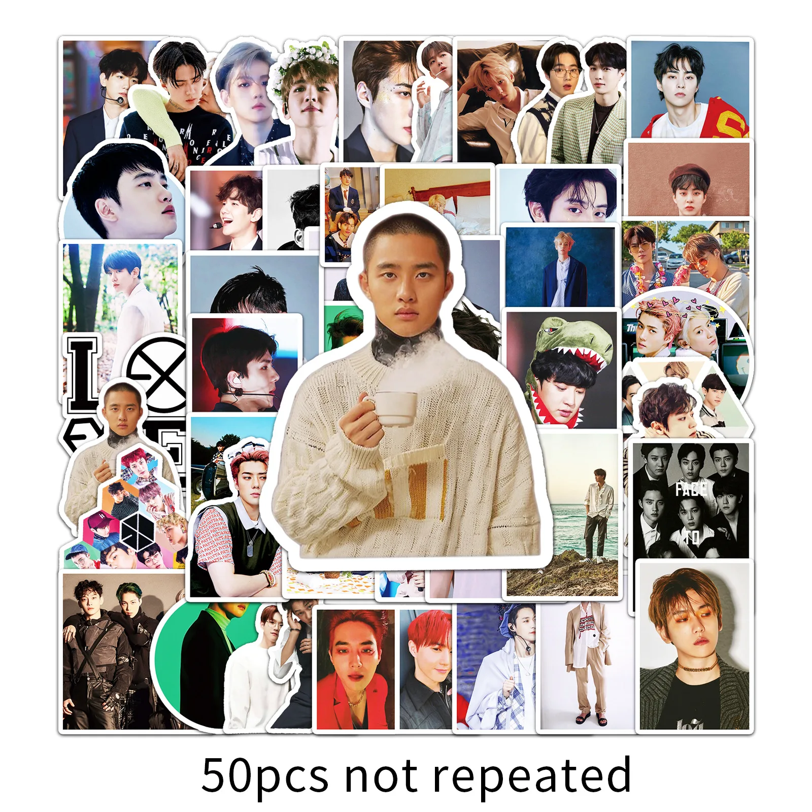 10/50 шт. Стикеры для багажа скейтборда телефона ноутбука велосипеда гитары -