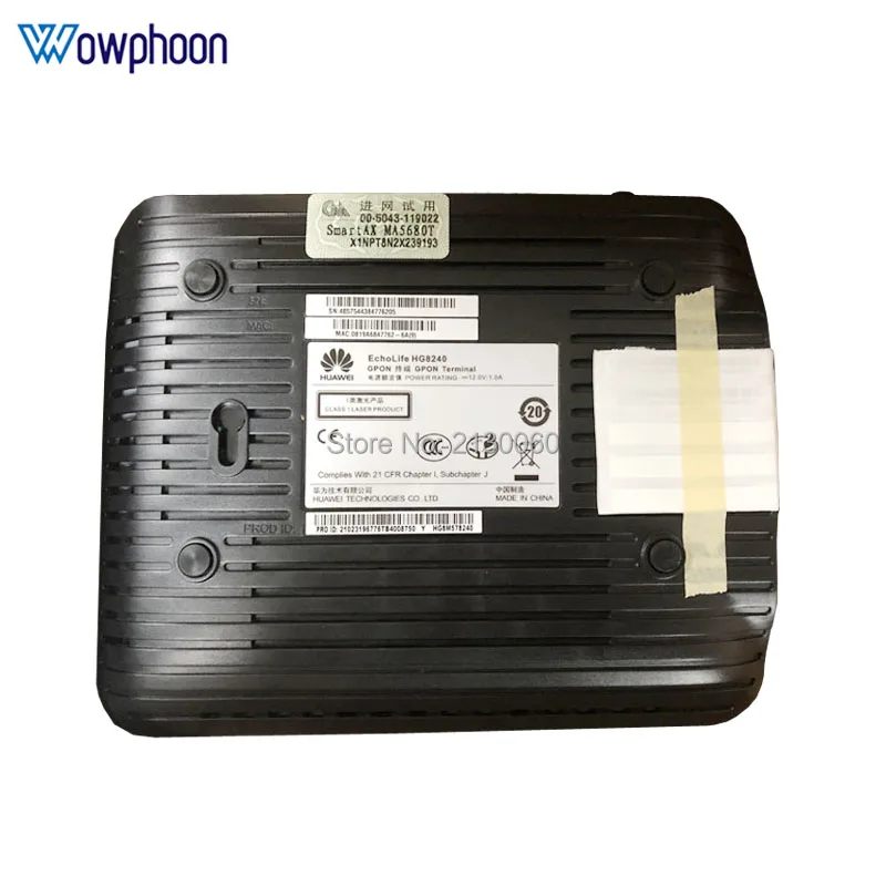 Huawei gpon onu HG8240 1GE + 3FE 4LANS WIFI для оптоволоконного сетевого