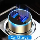Автомобильное зарядное устройство, разветвитель для прикуривателя, быстрое зарядное устройство USB для Volkswagen Golf 4 5 7 6 Honda Civic Accord Chevrolet Cruze