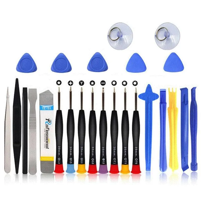 

25 in 1 Mobile Phone Repair Tools Kit Spudger Pry Opening Tool Screwdriver Set for phone DIY Hand Tools Mobile Phone Repair